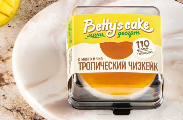 Чизкейк «Тропический» с манго и чиа
